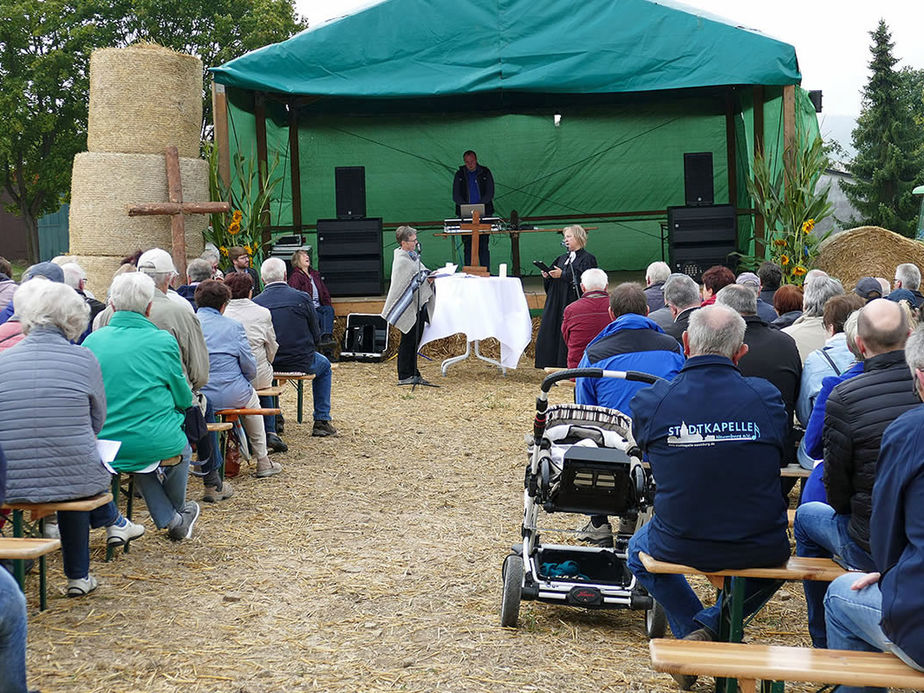 Ökumenischer Gottesdienst auf den Naumburger Feldtagen (Foto: Kar-Franz Thiede)